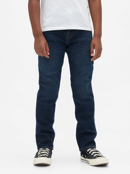 Koyu Mavi Kids Slim Jean Pantolon