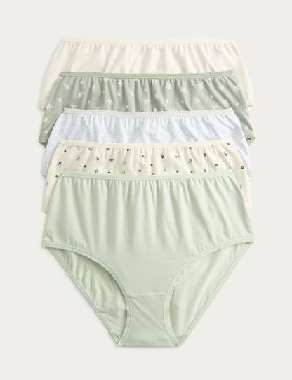 5'li Cotton Lycra Short Külot Seti