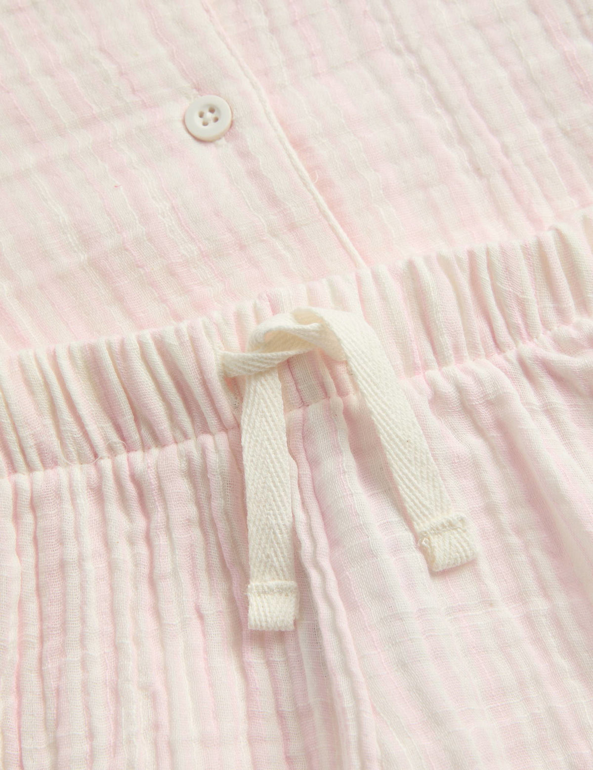 Saf Pamuklu Pijama Takımı