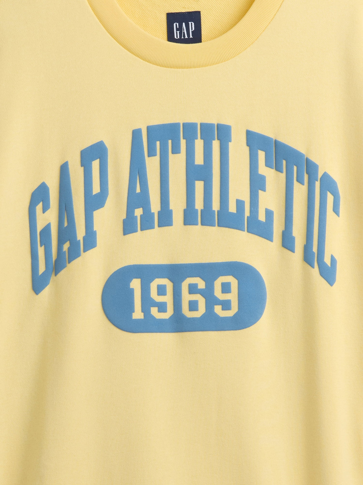Sarı Vintagesoft Athletic Gap Logo Sweatshirt