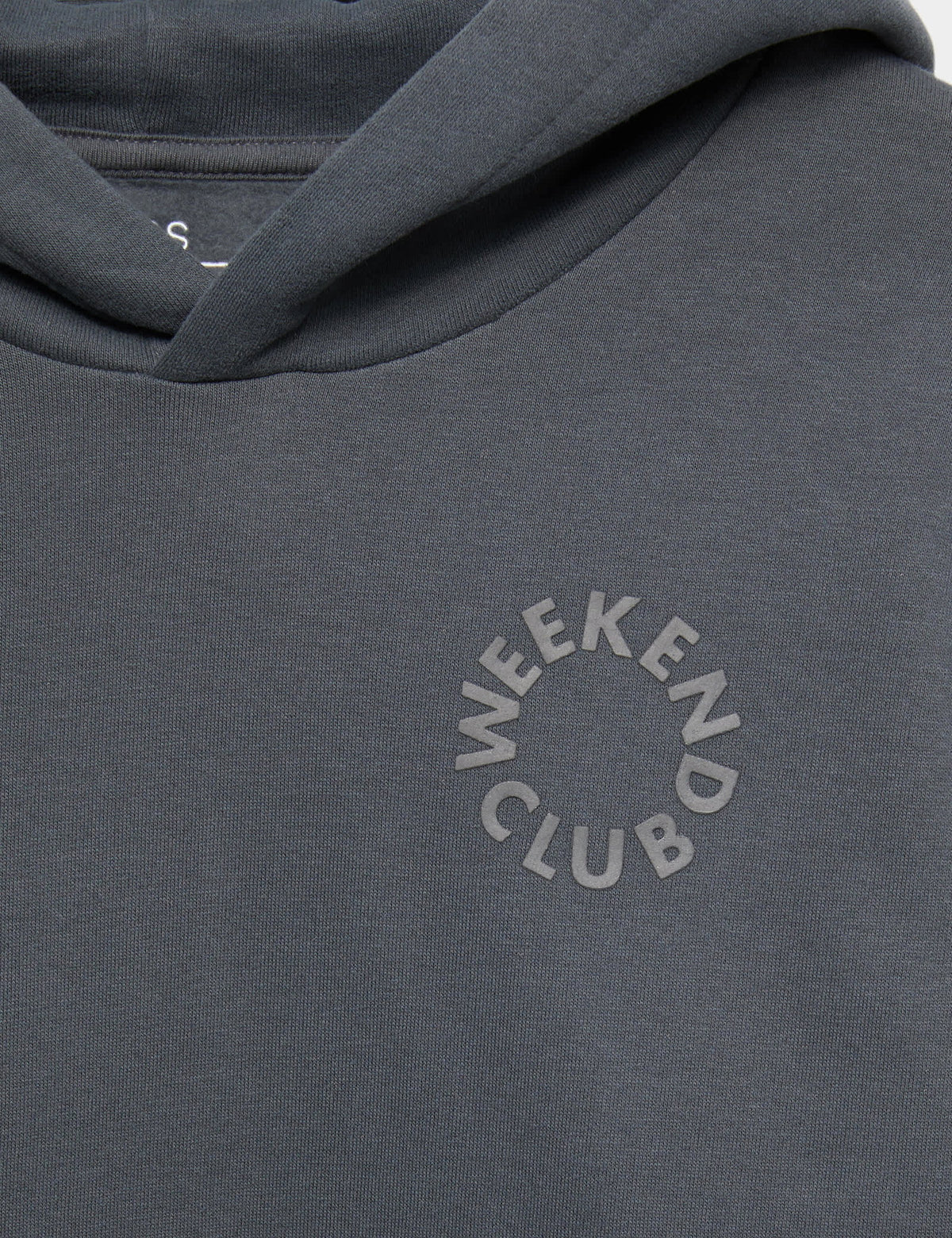 Pamuk Karışımlı Kapüşonlu Sweatshirt (6–16 Yaş)