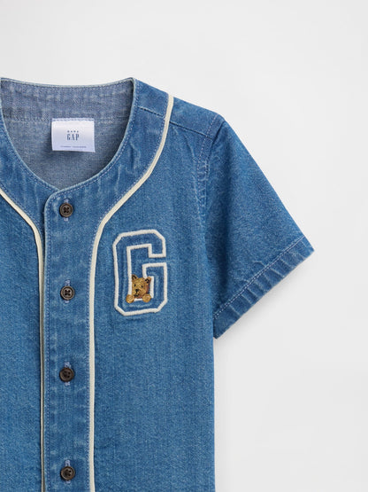 Mavi Denim Varsity Outfit Set