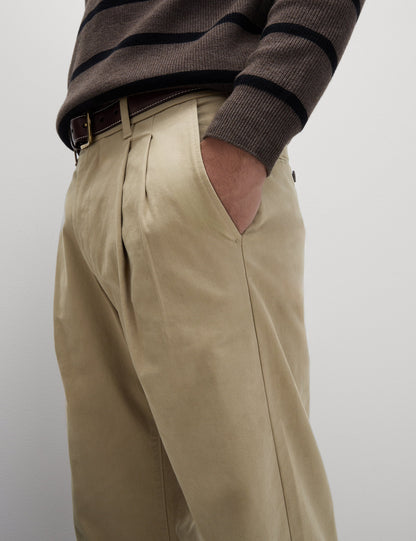 Tapered Fit Chino Pantolon