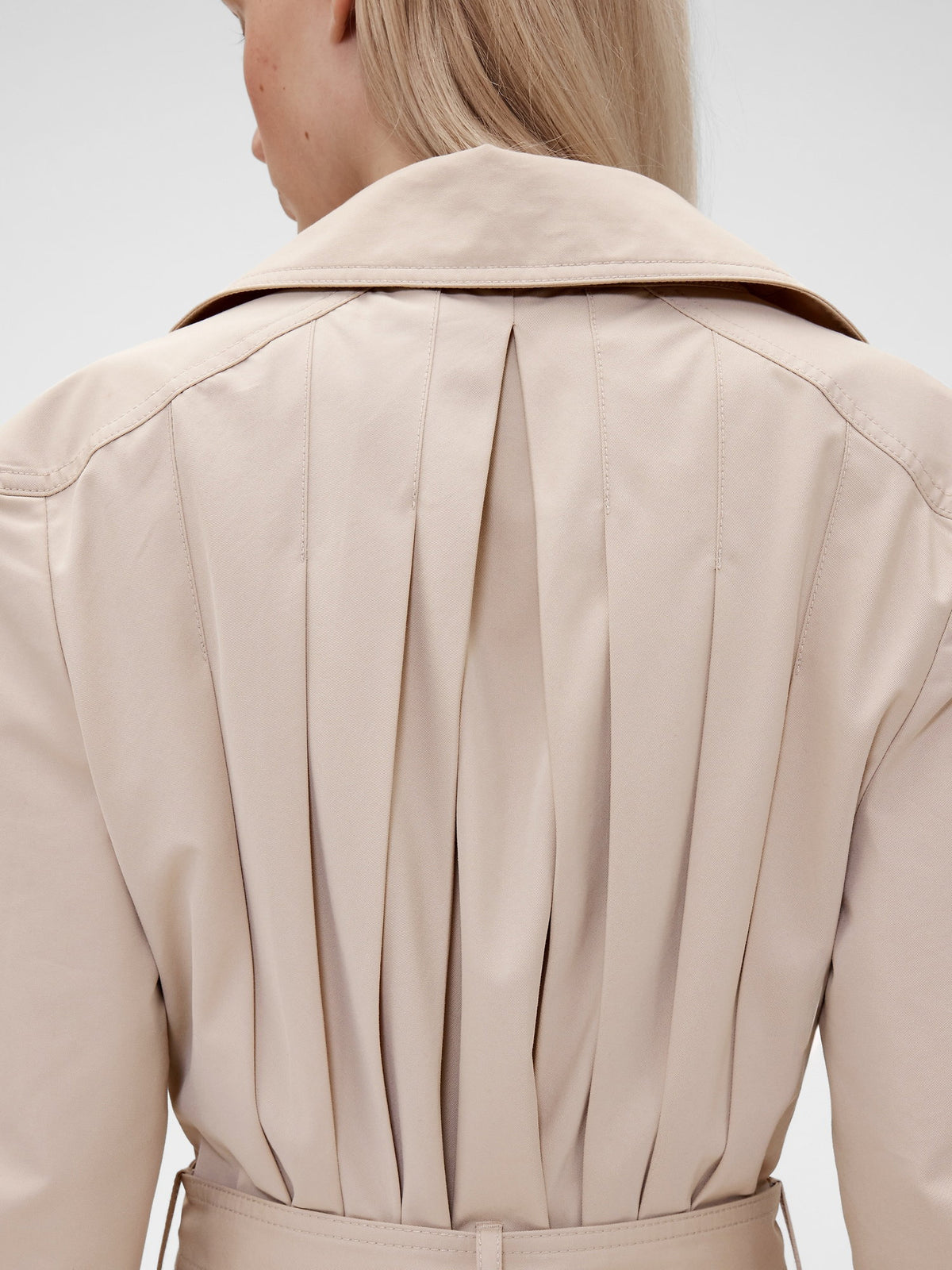 Bej Gapstudio Twill Tailored Trençkot