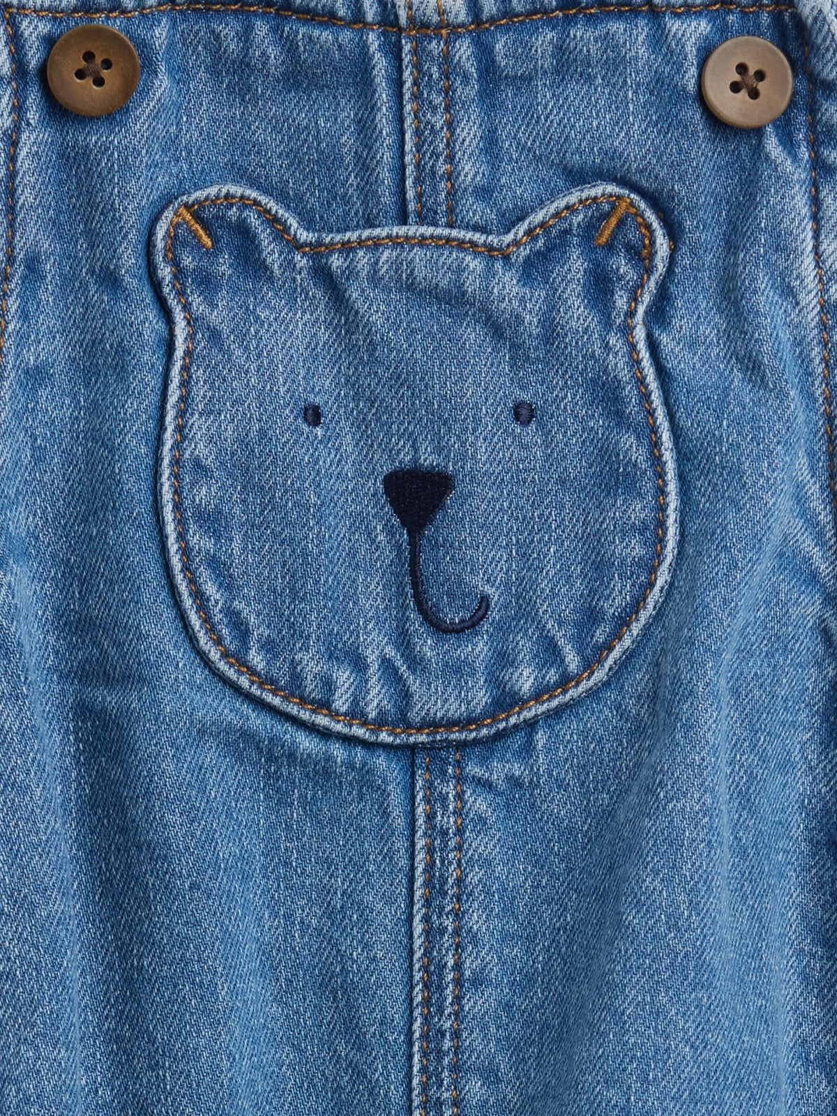 Mavi Baby Brannan Bear Denim Tulumu