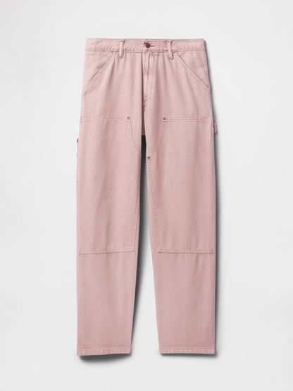 Pembe Ultrasoft Double-knee Carpenter Baggy Jean Pantolon