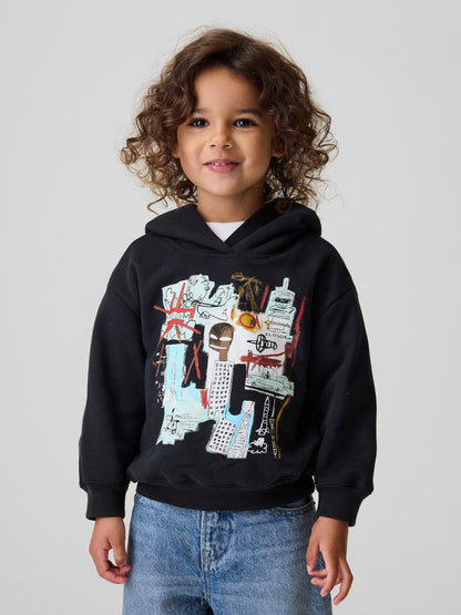 Siyah Jean-michel Basquiat Vintagesoft Sweatshirt