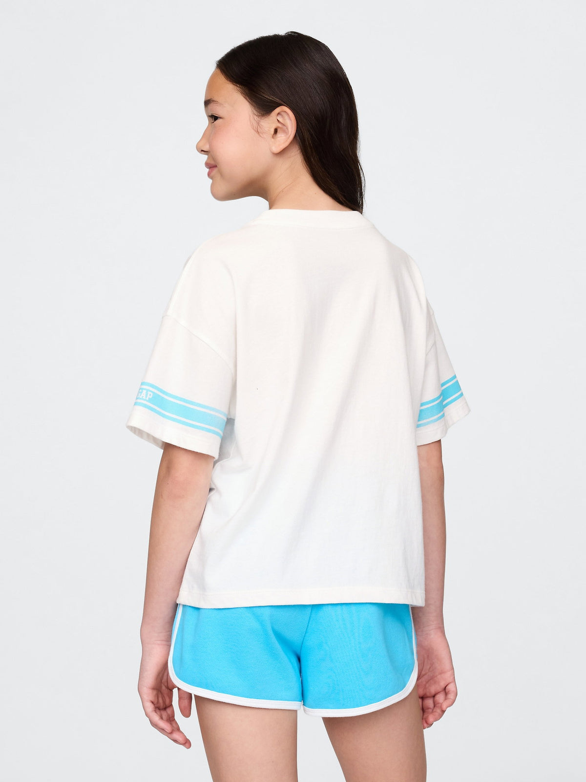 Beyaz Varsity Jersey T-shirt