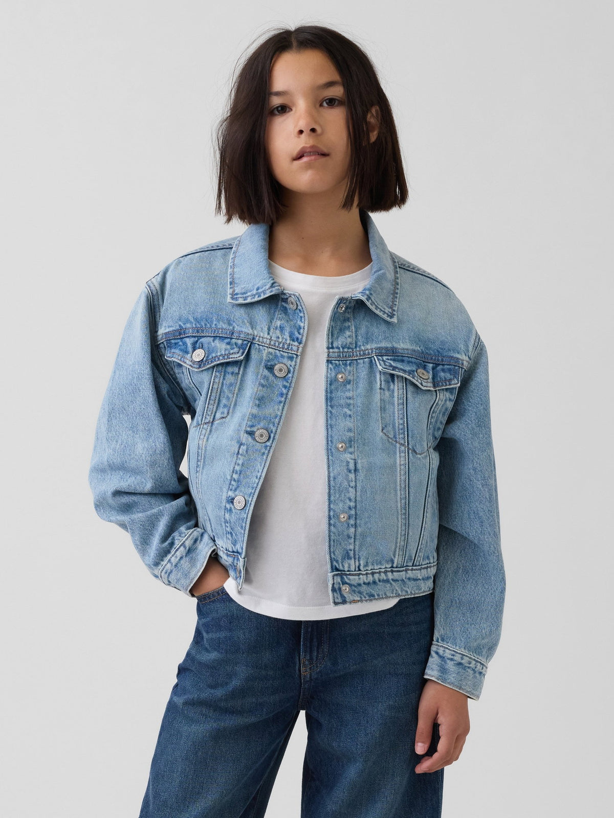 Açık Mavi Icon Denim Ceket