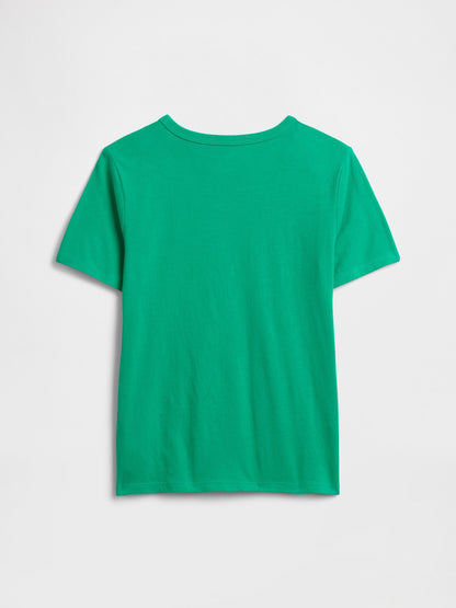 Yeşil Gap Logo T-shirt