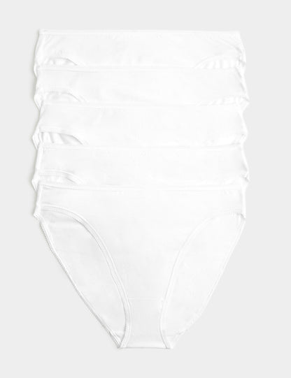 5'li Cotton High Leg Külot Seti