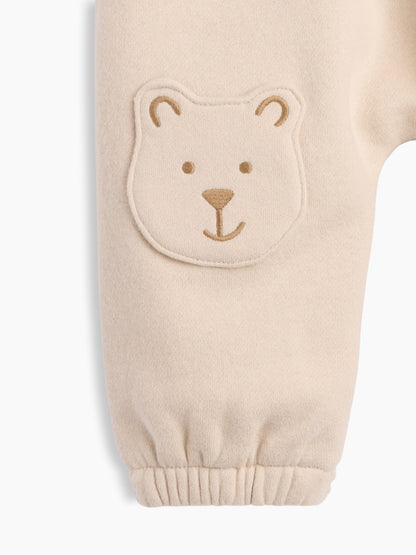 Bej Vintagesoft Brannan Bear Knee Patch Jogger Eşofman Altı