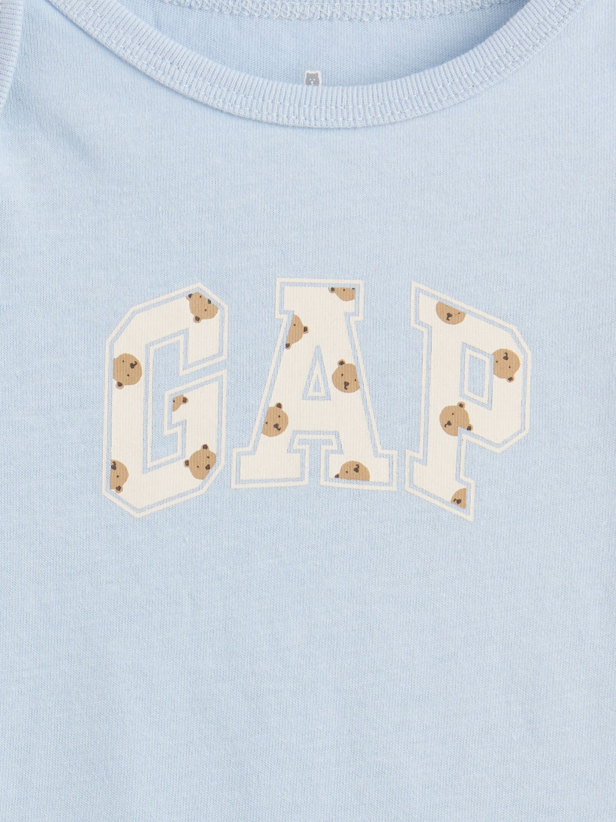 Açık Mavi Gap Logo Bodysuit