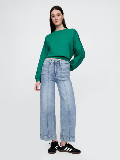 Mavi High Rise Wide-leg Jean Pantolon