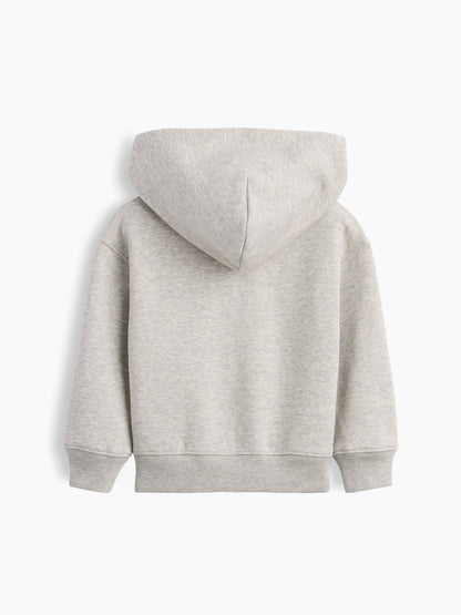Gri Vintagesoft Logo Fermuarlı Sweatshirt