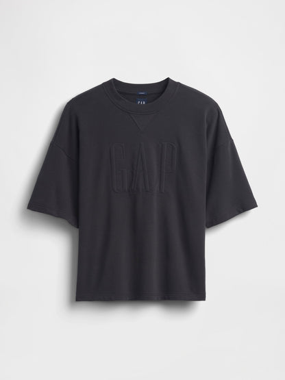 Gri Vintagesoft Terry Oversize Logo Sweatshirt