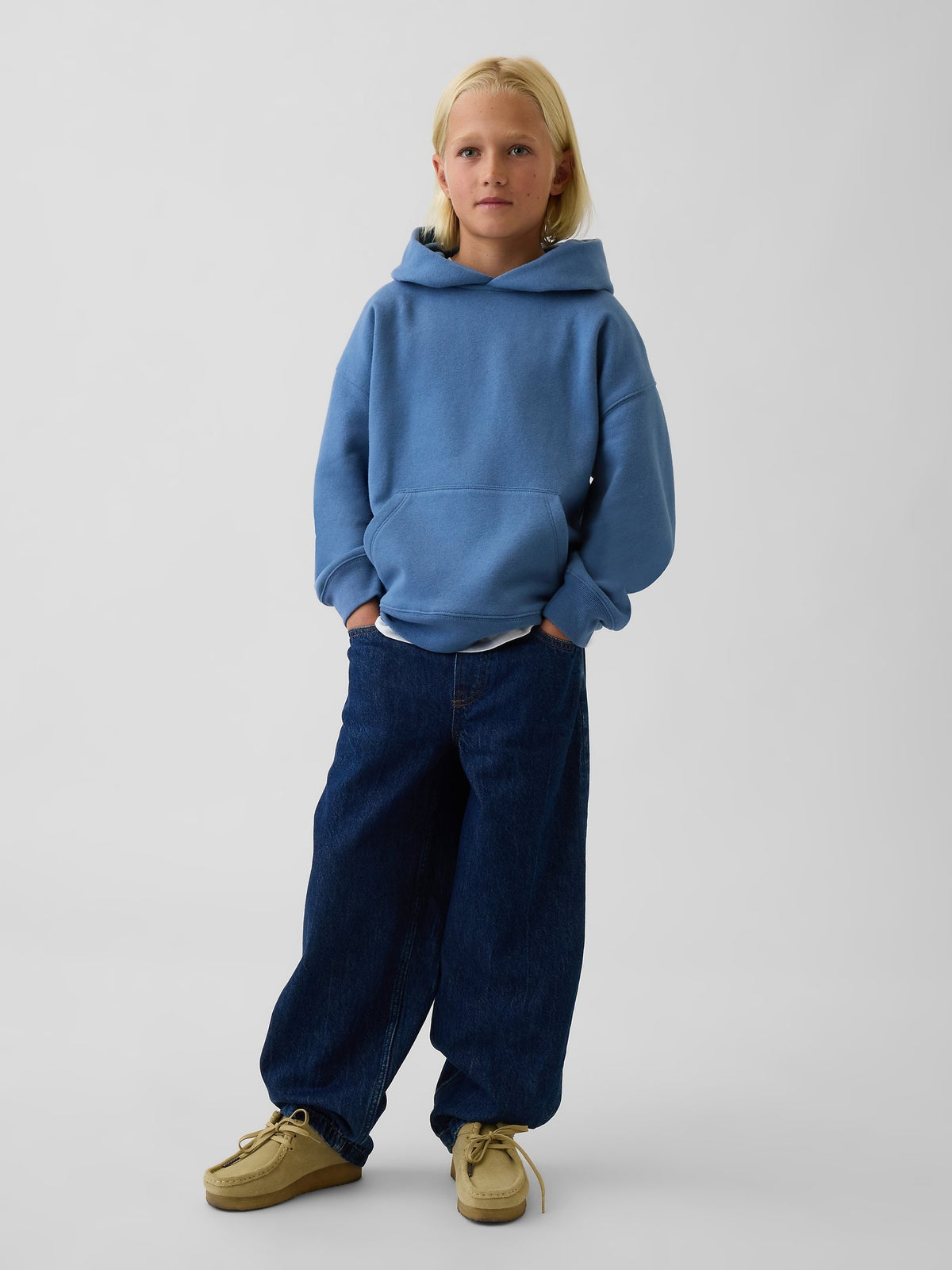 Açık Mavi Vintagesoft Sweatshirt