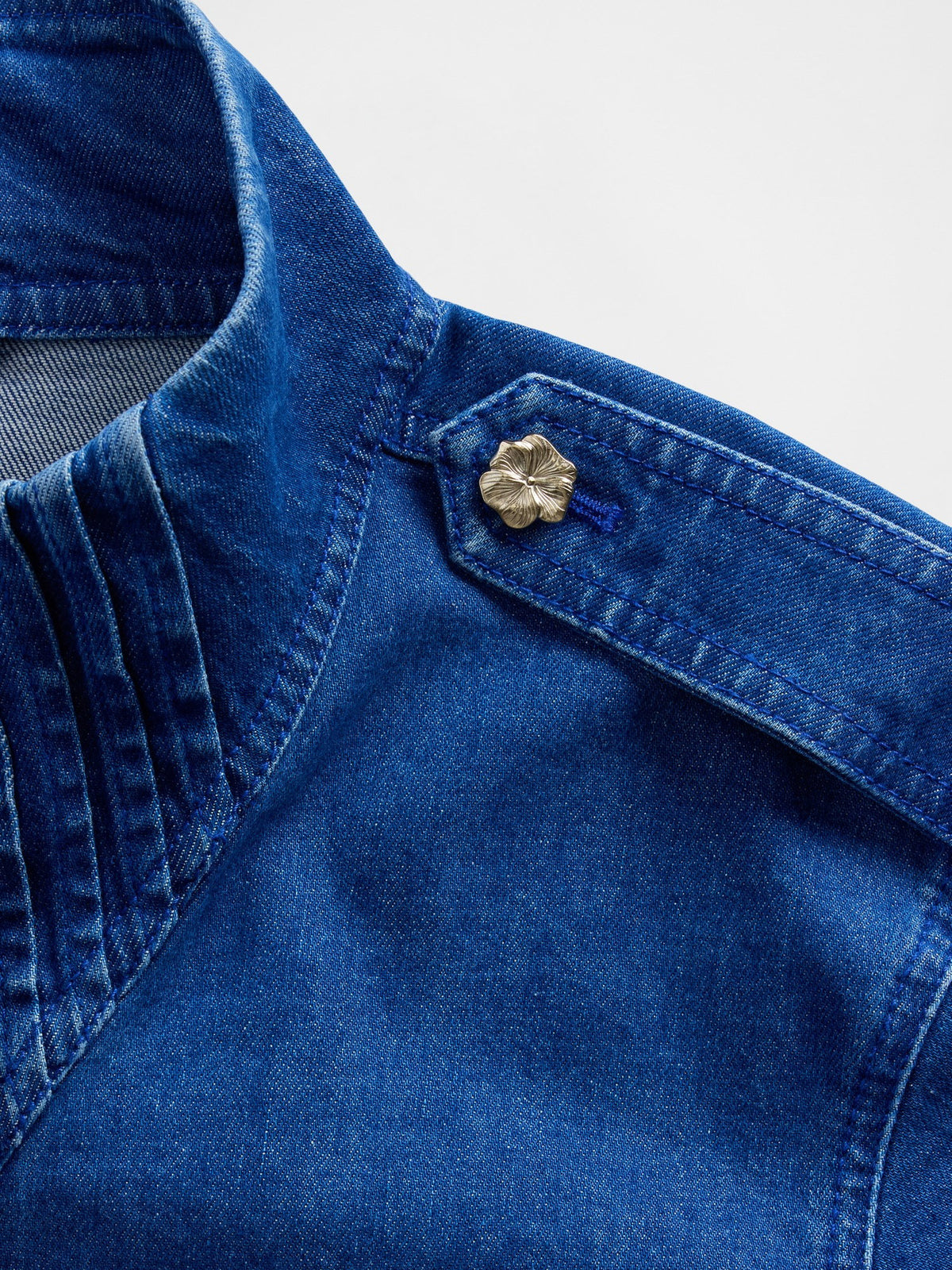 Mavi Gap × Hfr Denim Pintuck Ceket By Atelier Ndigo