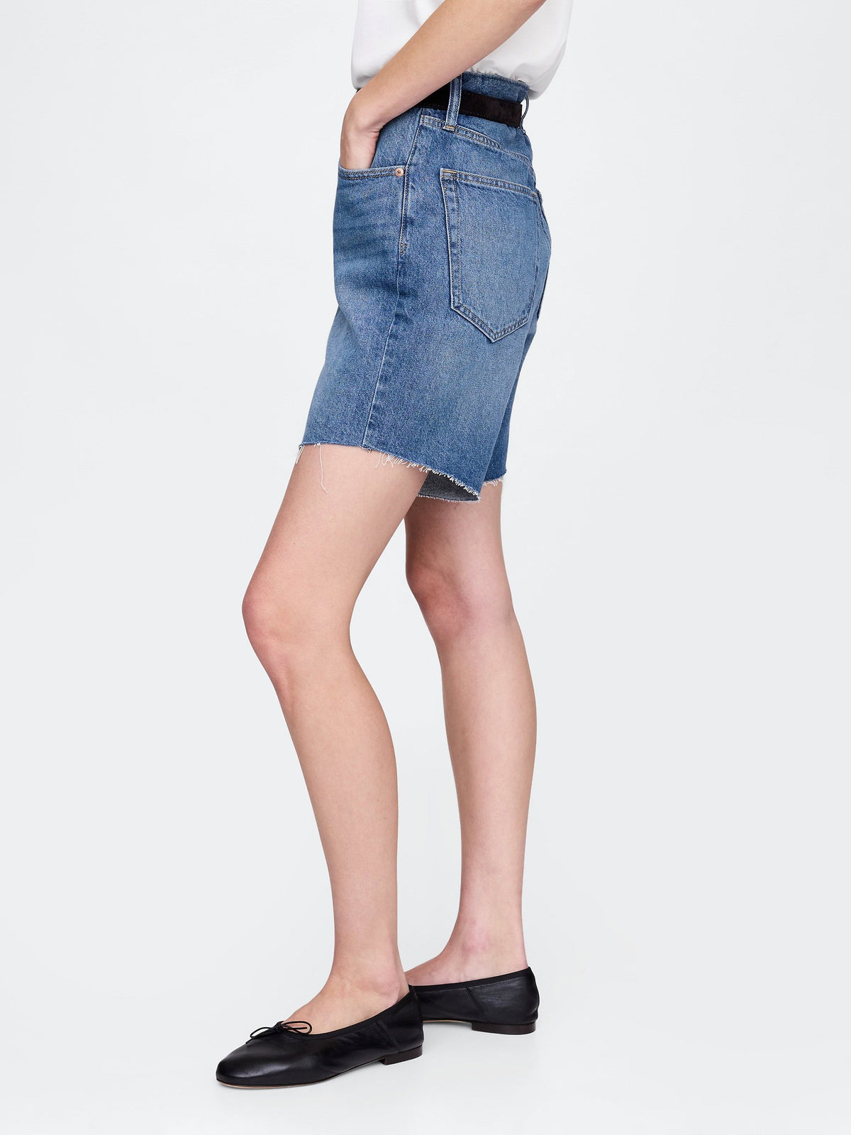 Mavi 8 Mid Rise '90s Loose Denim Bermuda Şort