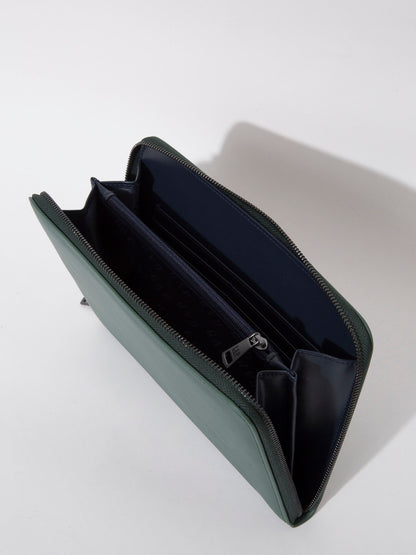 Yeşil Gap Logo Clutch Çanta
