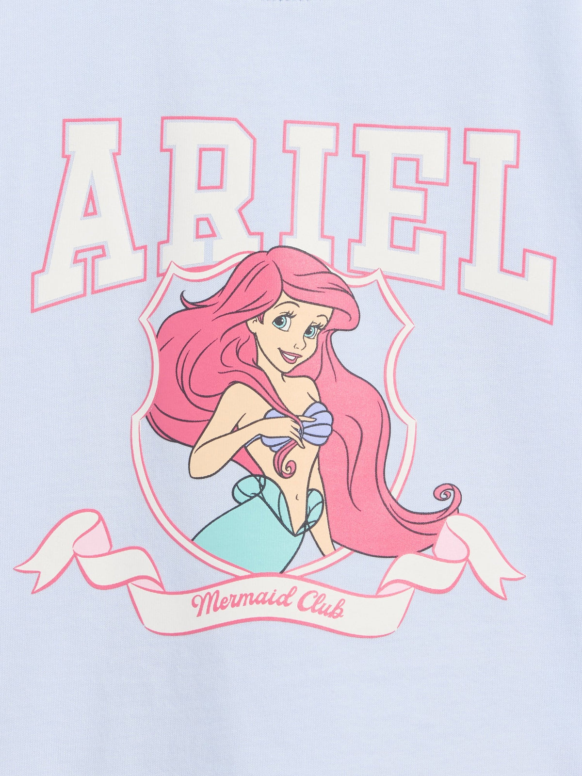 Açık Mavi Grafik Baskılı T-shirt