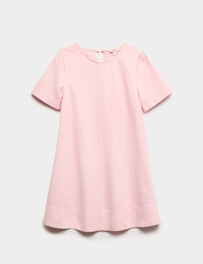 Denim Mini Elbise