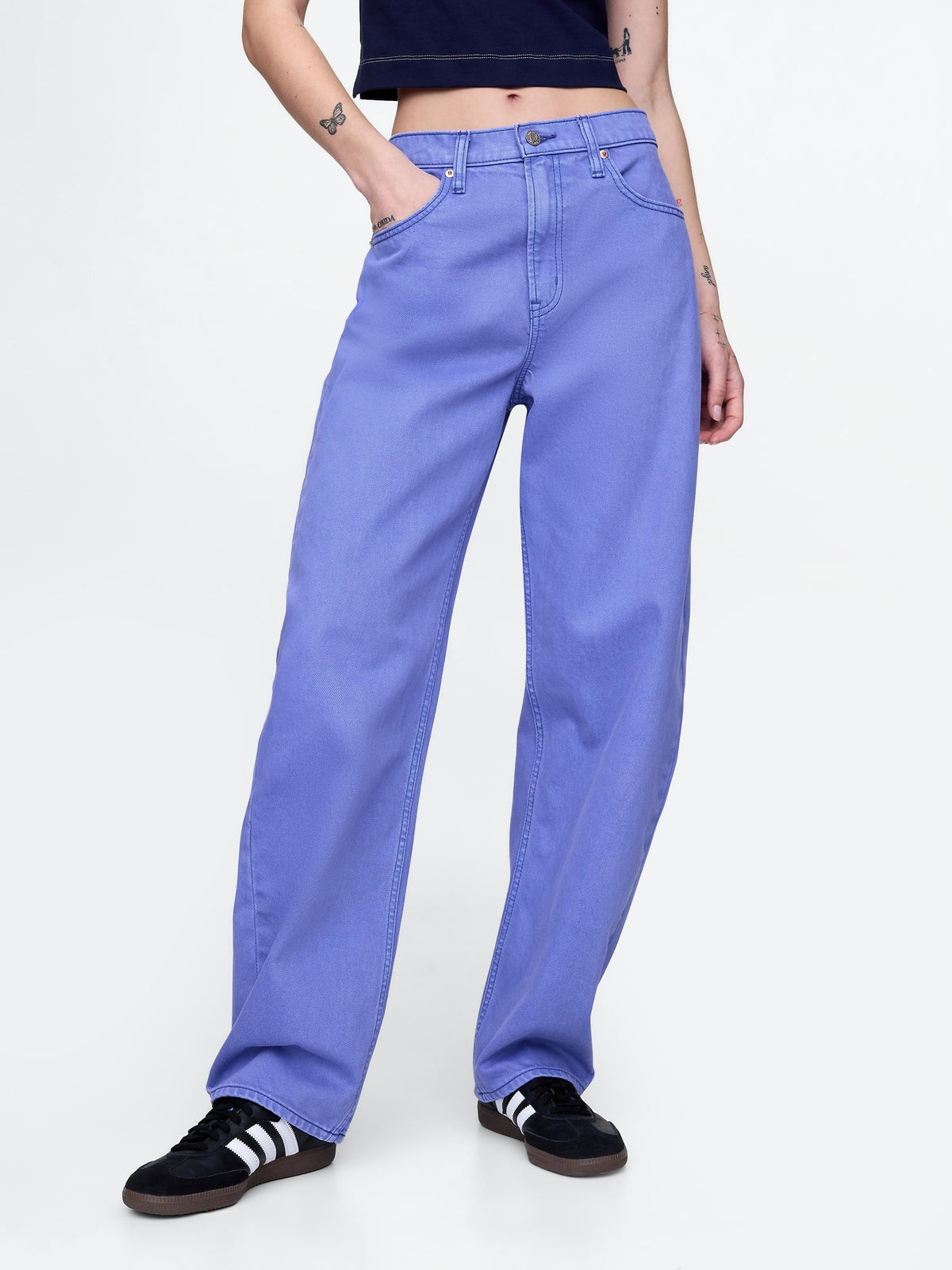 Mavi High Rise Barrel Jean Pantolon
