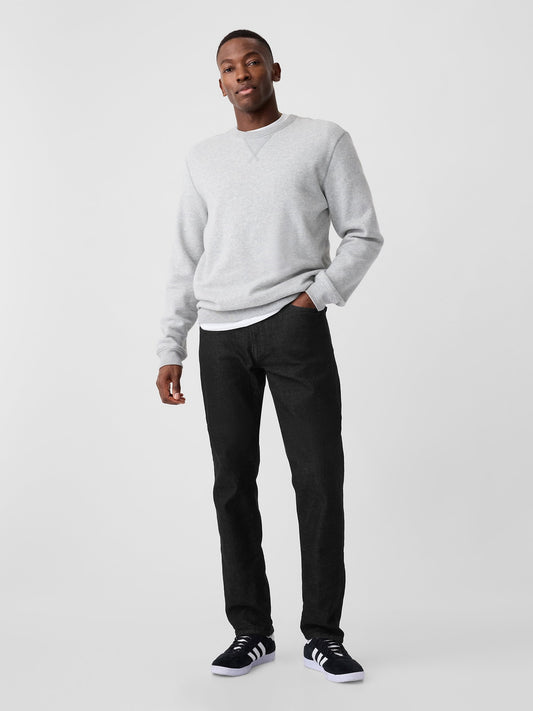 Siyah Gapflex Straight Jean Pantolon