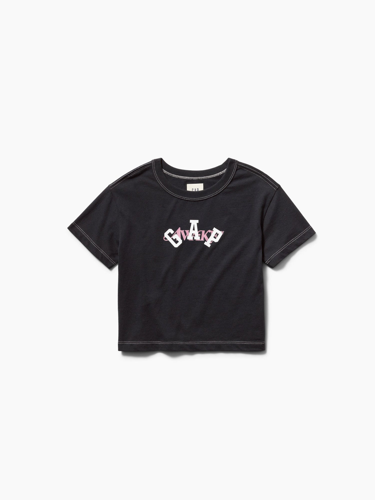 Siyah Gap × Awake Ny Relaxed Logo T-shirt