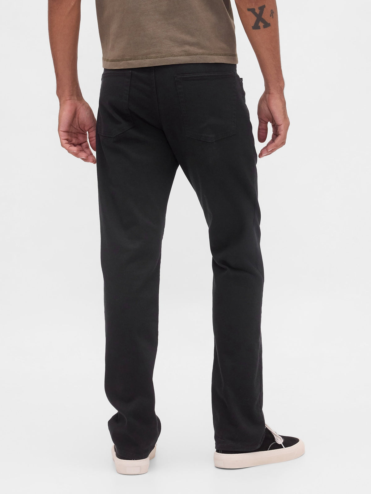 Gri Straight Fit City Jean Pantolon