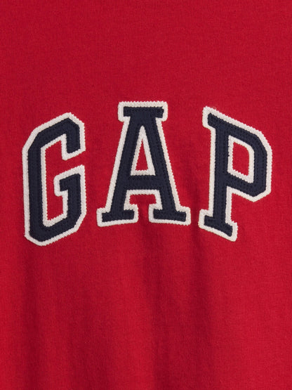 Kırmızı Arch Logo T-shirt