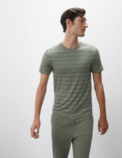 Supima® Modal Çizgili T-shirt