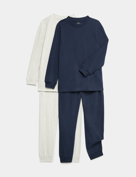 2'li %100 Pamuklu Pijama Takımı
