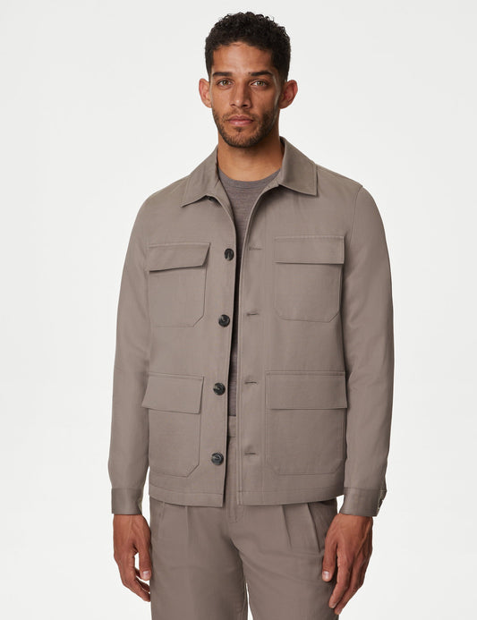 Regular Fit Safari Ceket