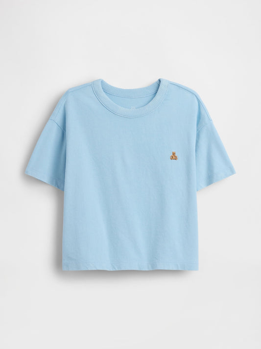 Açık Mavi Oversize T-shirt