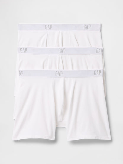 Gri Gap Logo Boxer Seti (3'lü)