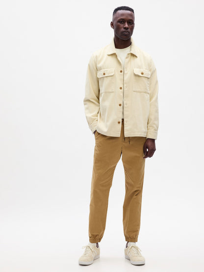 Kahverengi Gapflex Essential Jogger Pantolon