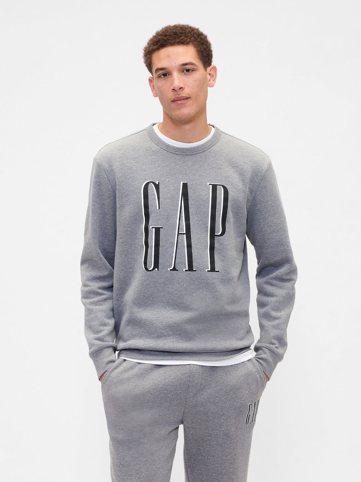 Gri Gap Logo Fleece Sweatshirt