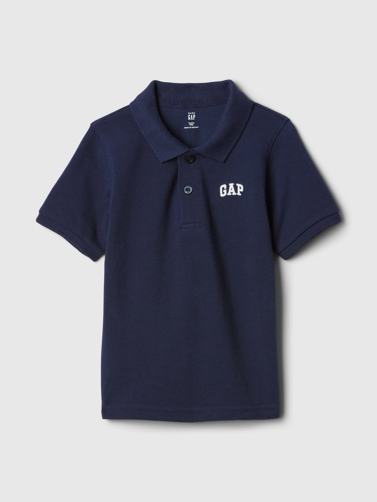 Beyaz Gap Logo Polo Yaka T-shirt