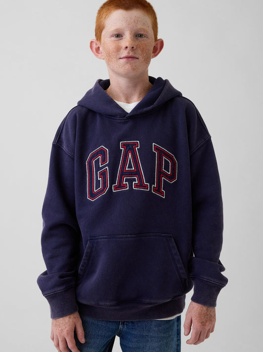 Lacivert Vintagesoft Arch Logo Sweatshirt