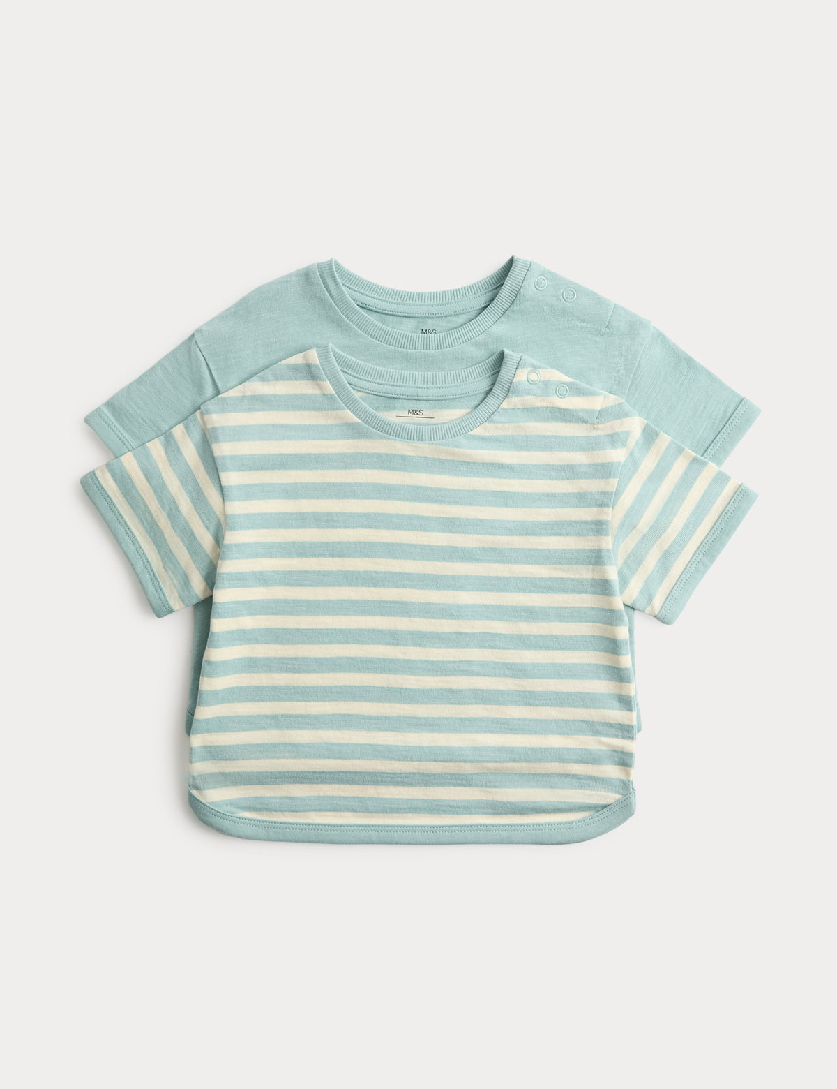 2'li Pamuklu T-shirt