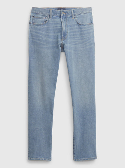 Açık Mavi Straight Washwell™ Jean Pantolon