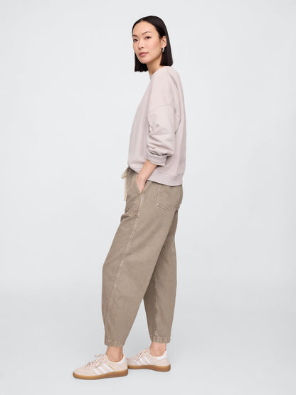 Bej Straight Jean Pantolon