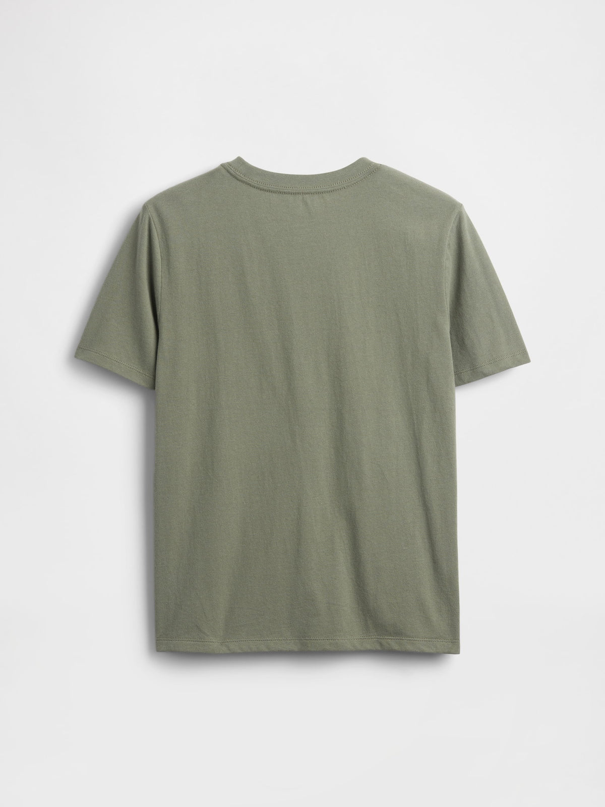 Haki Grafik Baskılı T-shirt
