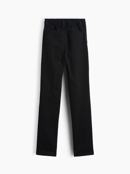 Siyah Slim Uniform Chino Pantolon