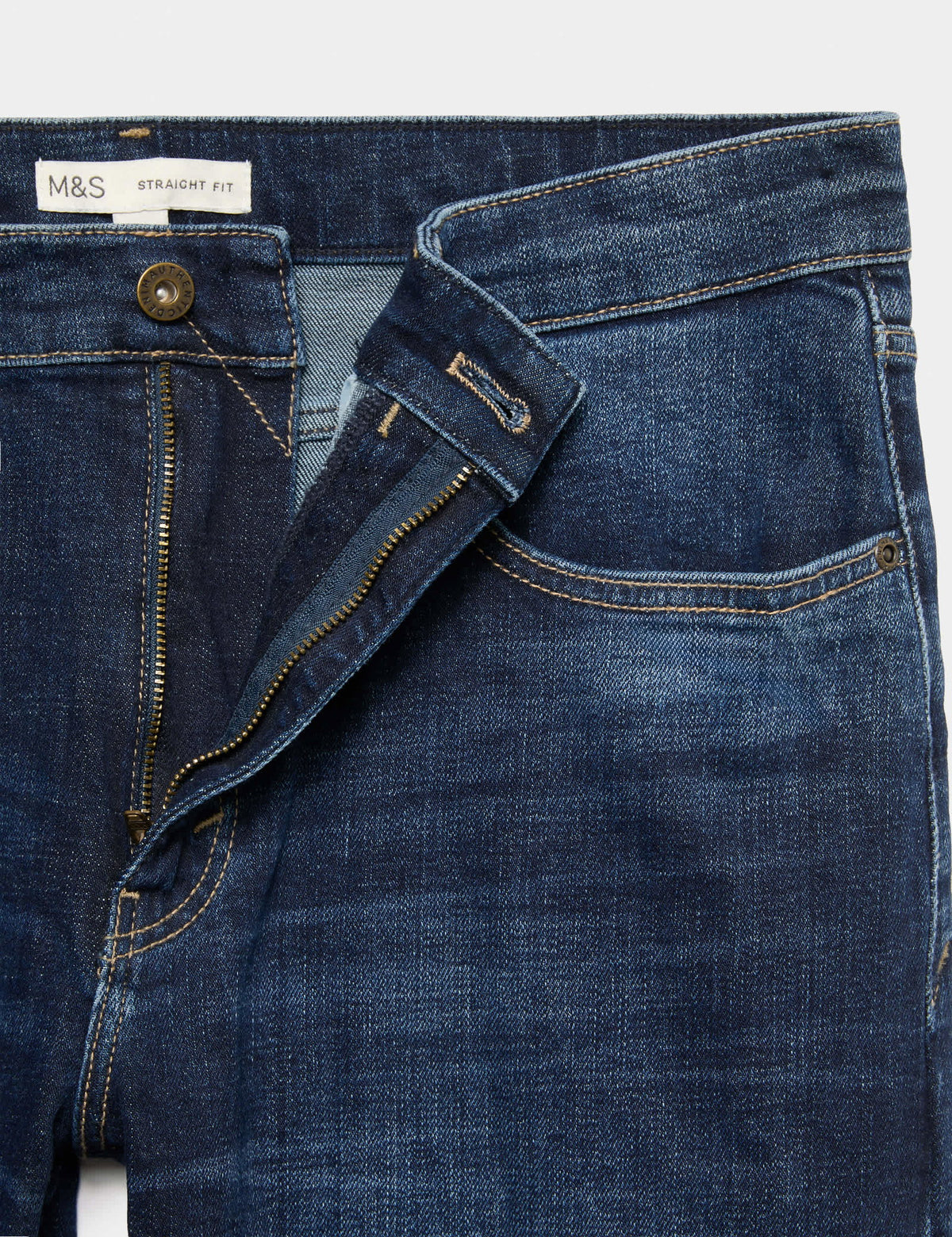 Authentic Straight Fit Jean Pantolon