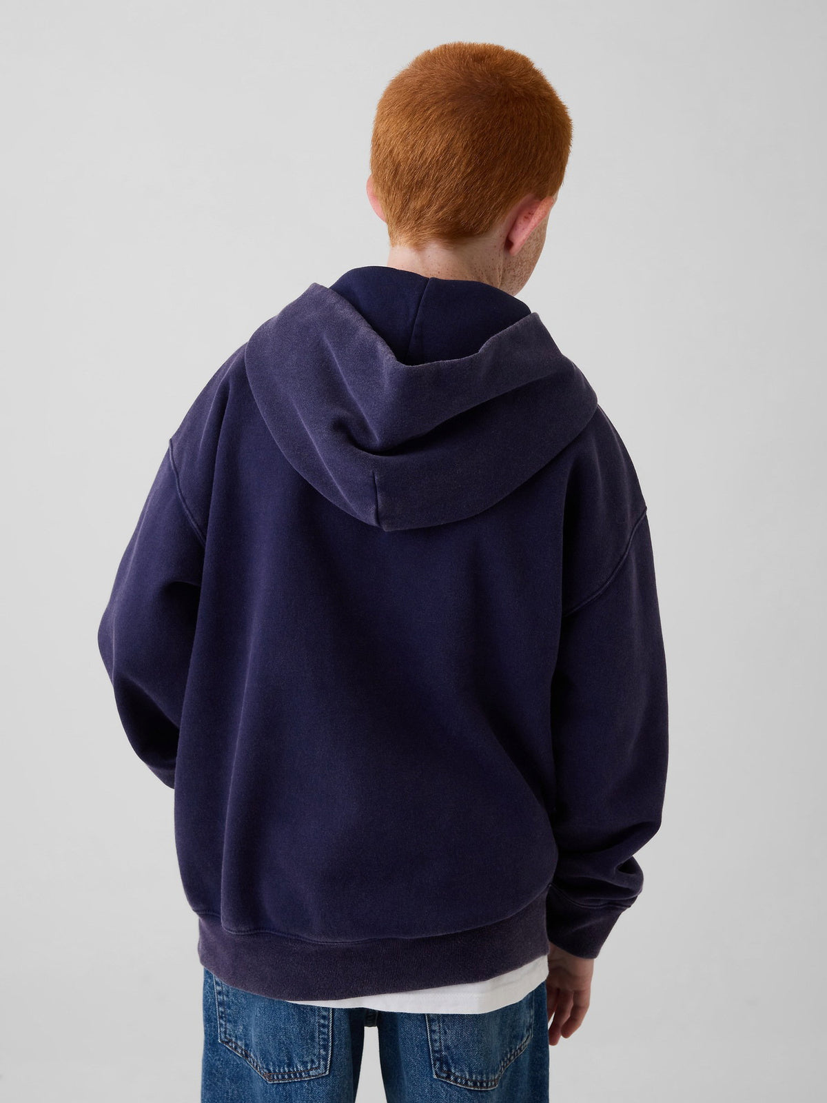 Lacivert Vintagesoft Arch Logo Sweatshirt