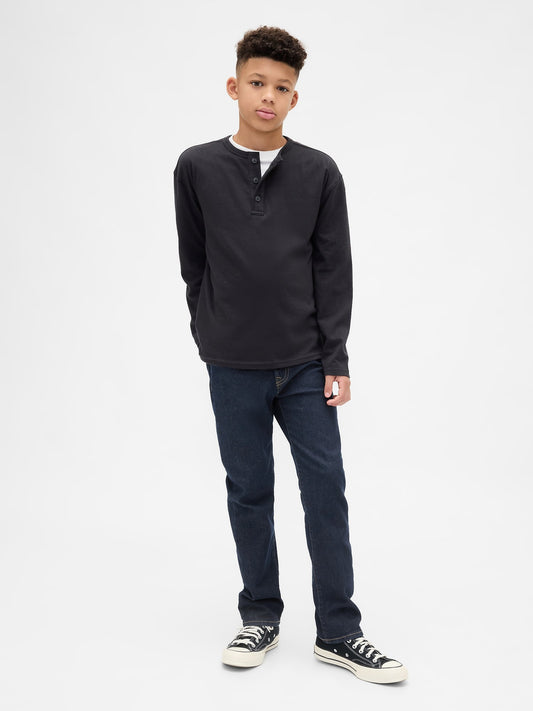 Koyu Mavi Kids Jean Pantolon