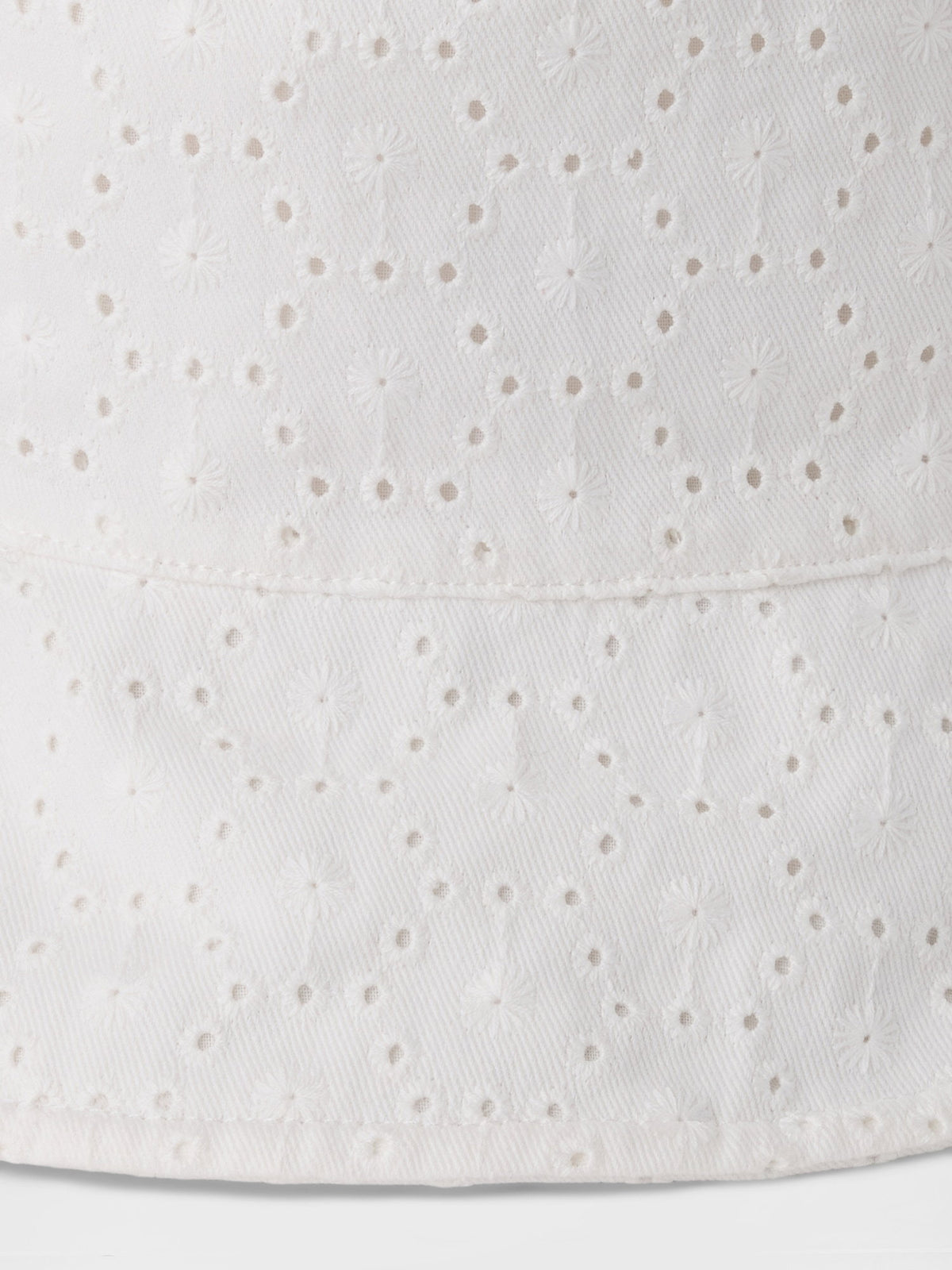 Beyaz Kids Eyelet Bucket Hat