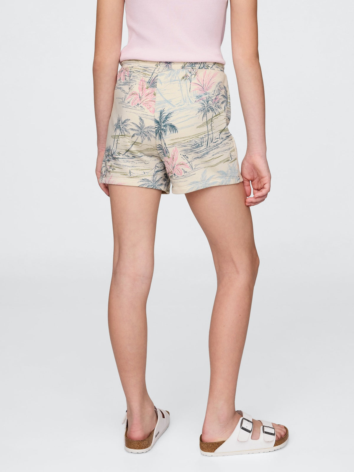 Krem Kids Relaxed Print Pull-on Şortlar